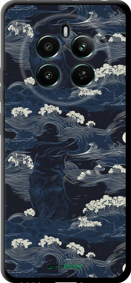 TPU чехол Морская тематика в стиле арт-деко для Realme 12+ - 6520b-3650 изображение 