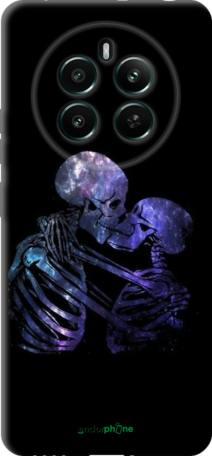 TPU чехол С изображением скелета для Realme 12+ - 6537b-3650 изображение 