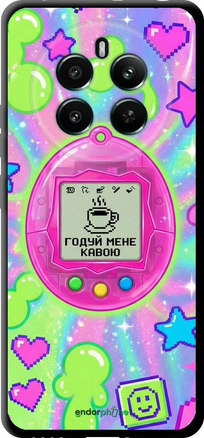 TPU чехол Y2K Aesthetic Retro Pet: Годуй мене кавою для Realme 12+ - 6784b-3650 изображение 