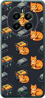 Силиконовый чехол 'Autonomous Zone' для Realme 12+ изображение 3