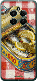 Силиконовый чехол 'Vintage Sardine Tin Phone' для Realme 12+ изображение 5