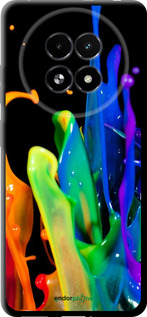 TPU чехол брызги краски для Realme 13+ 5G - 3957b-3891 изображение 