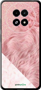 TPU чехол Розовые текстуры для Realme 13+ 5G - 4343b-3891 изображение 