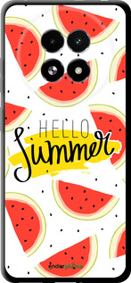 TPU чехол Hello Summer для Realme 13+ 5G - 4356b-3891 изображение 
