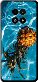 TPU чехол Ананас на воді для Realme 13+ 5G - 4384b-3891 изображение 