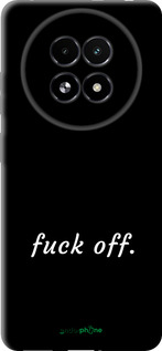 TPU чехол Fuck off для Realme 13+ 5G - 4731b-3891 изображение 