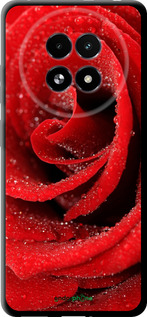 TPU чехол Красная роза для Realme 13+ 5G - 529b-3891 изображение 