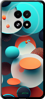 TPU чехол Горошек абстракция для Realme 13+ 5G - 5608b-3891 изображение 