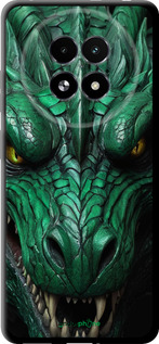 TPU чехол Зелёный дракон v2 для Realme 13+ 5G - 5817b-3891 изображение 