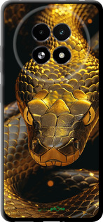 TPU чехол Golden snake для Realme 13+ 5G - 6072b-3891 изображение 