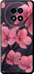 TPU чехол 'Пурпурная сакура' для Realme 13+ 5G изображение 5