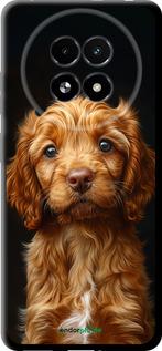TPU чехол Cocker spaniel на черном фоне для Realme 13+ 5G - 6137b-3891 изображение 
