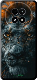 TPU чехол Пламенный лев для Realme 13+ 5G - 6153b-3891 изображение 