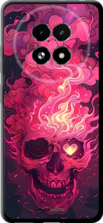 TPU чехол Череп арт для Realme 13+ 5G - 6385b-3891 изображение 