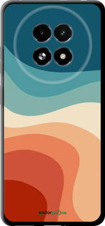 TPU чехол В стиле ретро с волнами для Realme 13+ 5G - 6531b-3891 изображение 