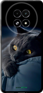 TPU чехол 'Дымчатый кот' для Realme 13+ 5G изображение 2