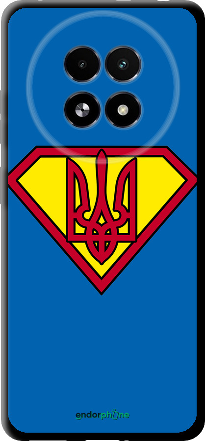 TPU чехол Супер Тризуб для Realme 13+ 5G - 1164b-3891 изображение 