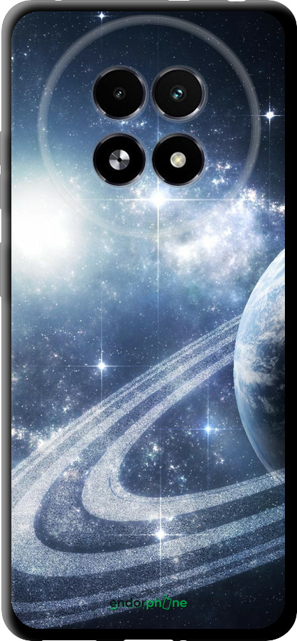 TPU чехол Кільця Сатурна для Realme 13+ 5G - 173b-3891 изображение 