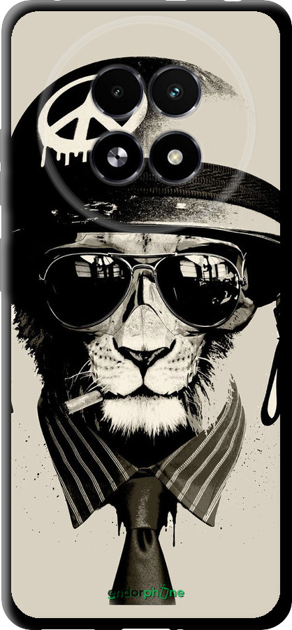 TPU чехол tattoo soldier для Realme 13+ 5G - 4165b-3891 изображение 