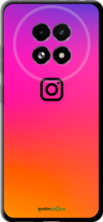 TPU чехол Instagram для Realme 13+ 5G - 4273b-3891 изображение 