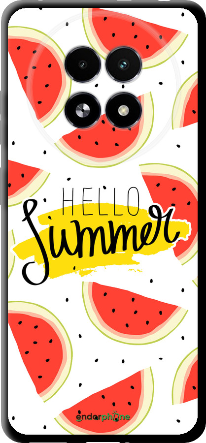 TPU чехол Hello Summer для Realme 13+ 5G - 4356b-3891 изображение 