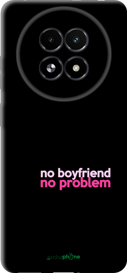 TPU чехол no boyfriend no problem для Realme 13+ 5G - 4549b-3891 изображение 