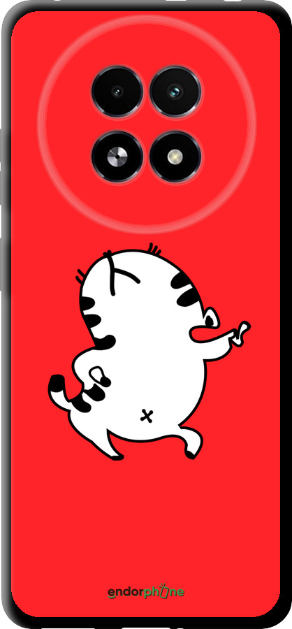 TPU чехол Котик для Realme 13+ 5G - 4577b-3891 изображение 