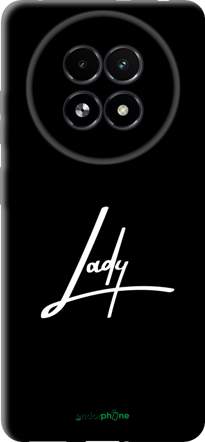 TPU чехол Lady 2 для Realme 13+ 5G - 4867b-3891 изображение 