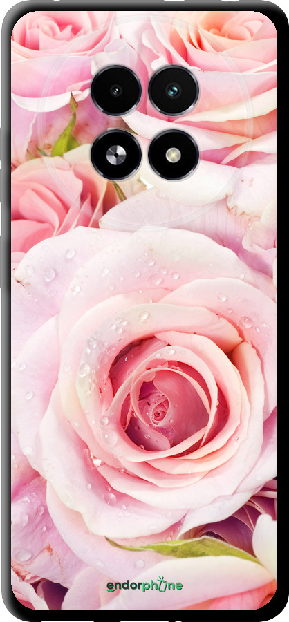 TPU чехол Розы для Realme 13+ 5G - 525b-3891 изображение 