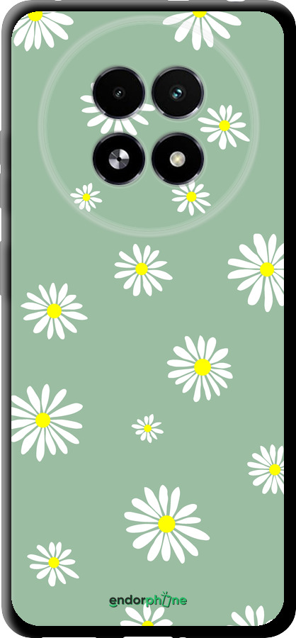 TPU чехол Ромашки v4 для Realme 13+ 5G - 5603b-3891 изображение 