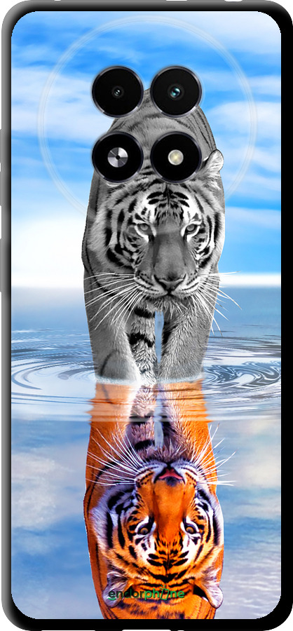 TPU чехол Тигр для Realme 13+ 5G - 6016b-3891 изображение 