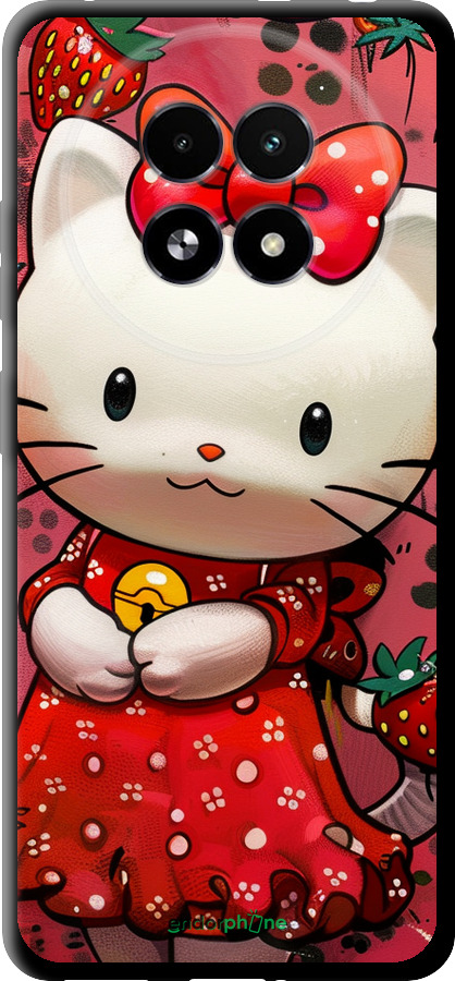 TPU чехол hello kitty1 для Realme 13+ 5G - 6036b-3891 изображение 
