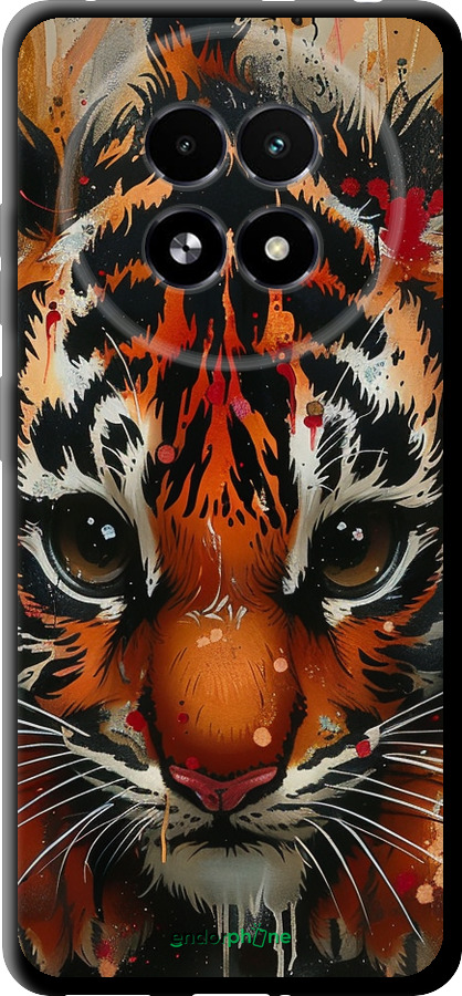 TPU чехол Mini tiger для Realme 13+ 5G - 6052b-3891 изображение 