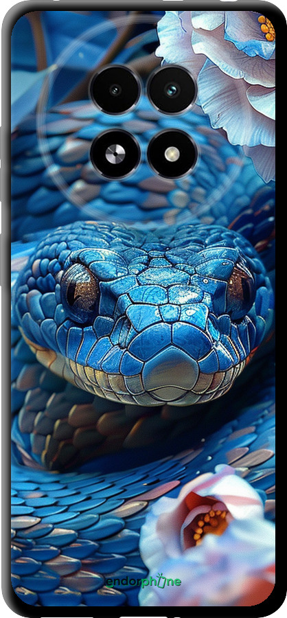 TPU чехол Blue Snake для Realme 13+ 5G - 6079b-3891 изображение 
