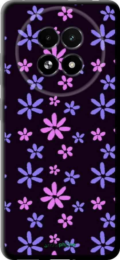 TPU чехол с  цветами для Realme 13+ 5G - 6258b-3891 изображение 