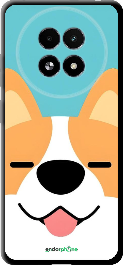TPU чехол Корги для Realme 13+ 5G - 6280b-3891 изображение 
