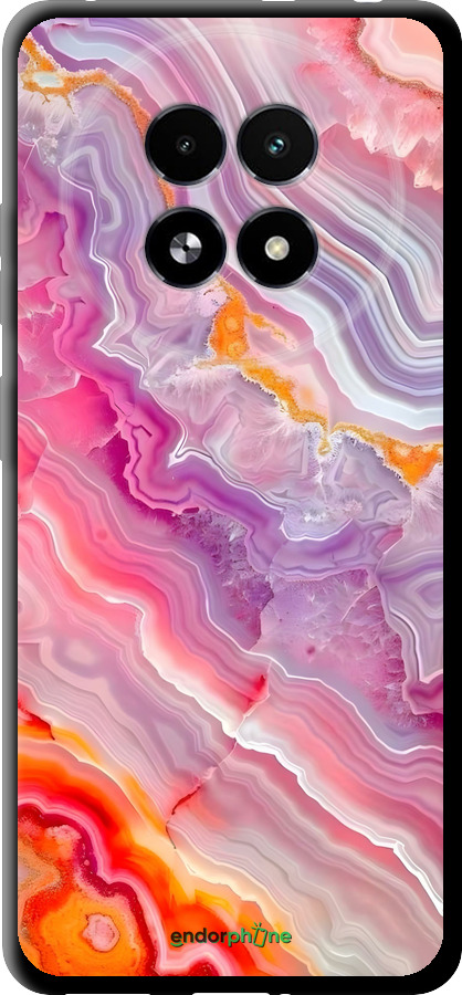 TPU чехол Мрамор 2 для Realme 13+ 5G - 6307b-3891 изображение 