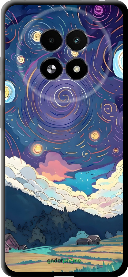 TPU чехол Креативный арт для Realme 13+ 5G - 6322b-3891 изображение 