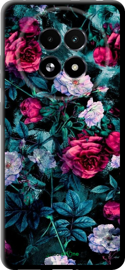 TPU чехол Сад и розы для Realme 13+ 5G - 6483b-3891 изображение 