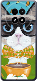 Силіконовий чехол Cat&Coffee для Realme 13+ 5G - 4053u-3891 изображение 