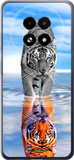 Силиконовый чехол Тигр для Realme 13+ 5G - 6016u-3891 изображение 