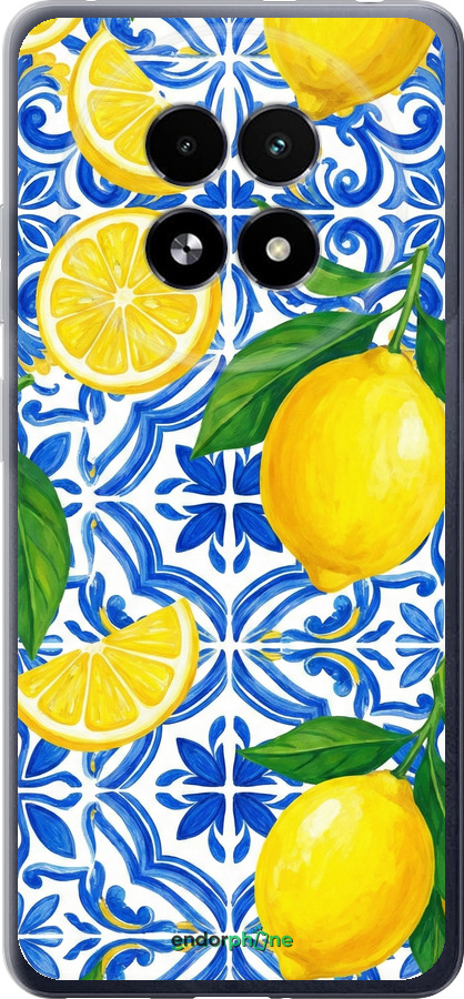 Силиконовый чехол Grocery Girl Italian Summer для Realme 13+ 5G - 6766u-3891 изображение 