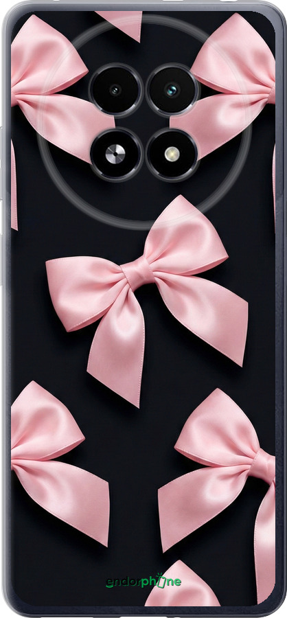Силіконовий чехол Coquette Ribbons Dark Coquette для Realme 13+ 5G - 6767u-3891 изображение 