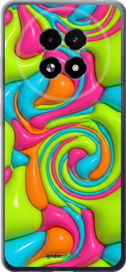 Силиконовый чехол Y2K Jelly Dream для Realme 13+ 5G - 6780u-3891 изображение 