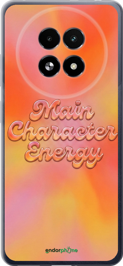 Силиконовый чехол Aura Gradient Main Character Energy Aesthetic Y2K для Realme 13+ 5G - 6783u-3891 изображение 