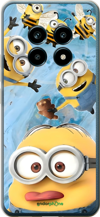 Силиконовый чехол Миньоны для Realme 13 PRO / 13 PRO+ - 6386u-3789 изображение 