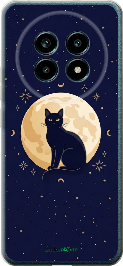 Силиконовый чехол Cute Cat Celestial/Witchy для Realme 13 PRO / 13 PRO+ - 6787u-3789 изображение 