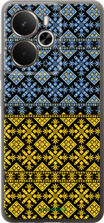 Силиконовый чехол Жовто-блакитна вишиванка для Realme 14 5G / 14T 5G - 1169u-4024 изображение 