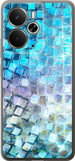 Силиконовый чехол Переливающаяся чешуя для Realme 14 5G / 14T 5G - 227u-4024 изображение 