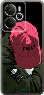 Силиконовый чехол logo de yeezy для Realme 14 5G / 14T 5G - 3995u-4024 изображение 